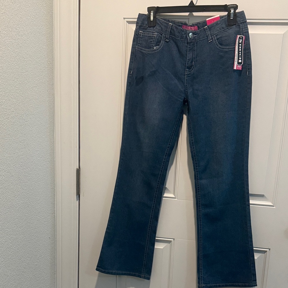 Women’s Dark Blue Stretch Bootcut Jeans